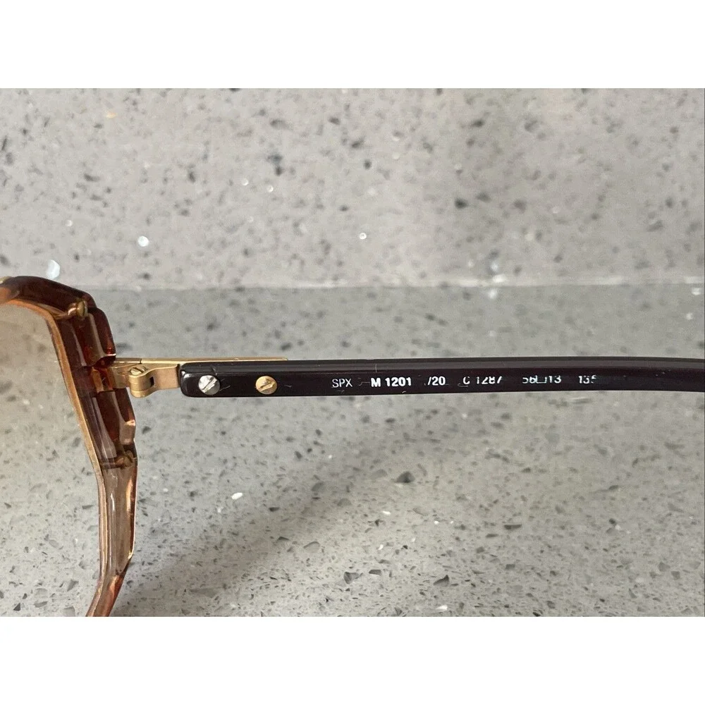 Silhouette SPX M 1201 /20 C 1287 56/13/135 Brown Eyeglasses Frames Only Austria